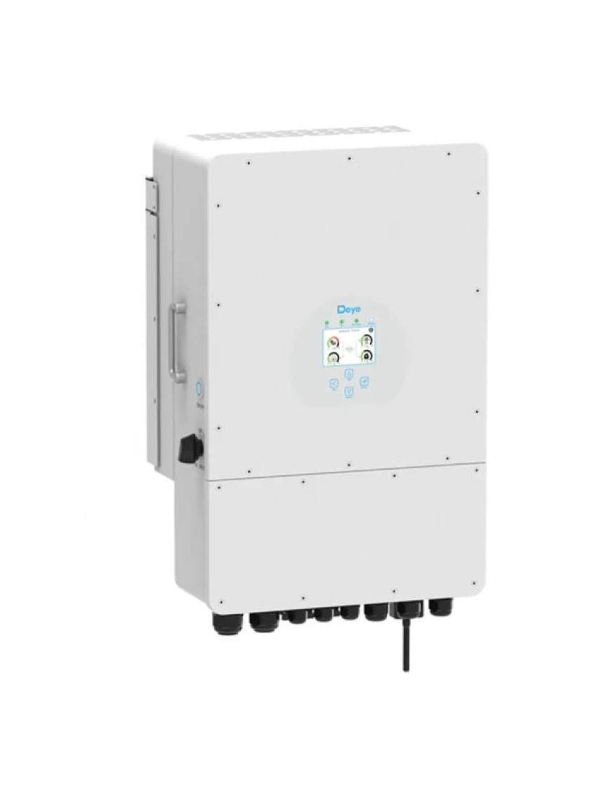 Автономна соларна система 30 kW + инвертор Deye 30 kw + 10 kwh литиева батерия - Трифазна 2