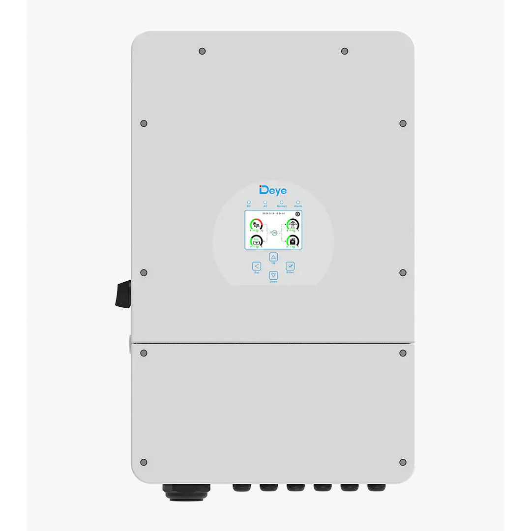 DEYE SUN-12K-SG02LP1-EU — Хибриден монофазен инвертор 12 kW | 48V LV | 3 MPPT | WiFi